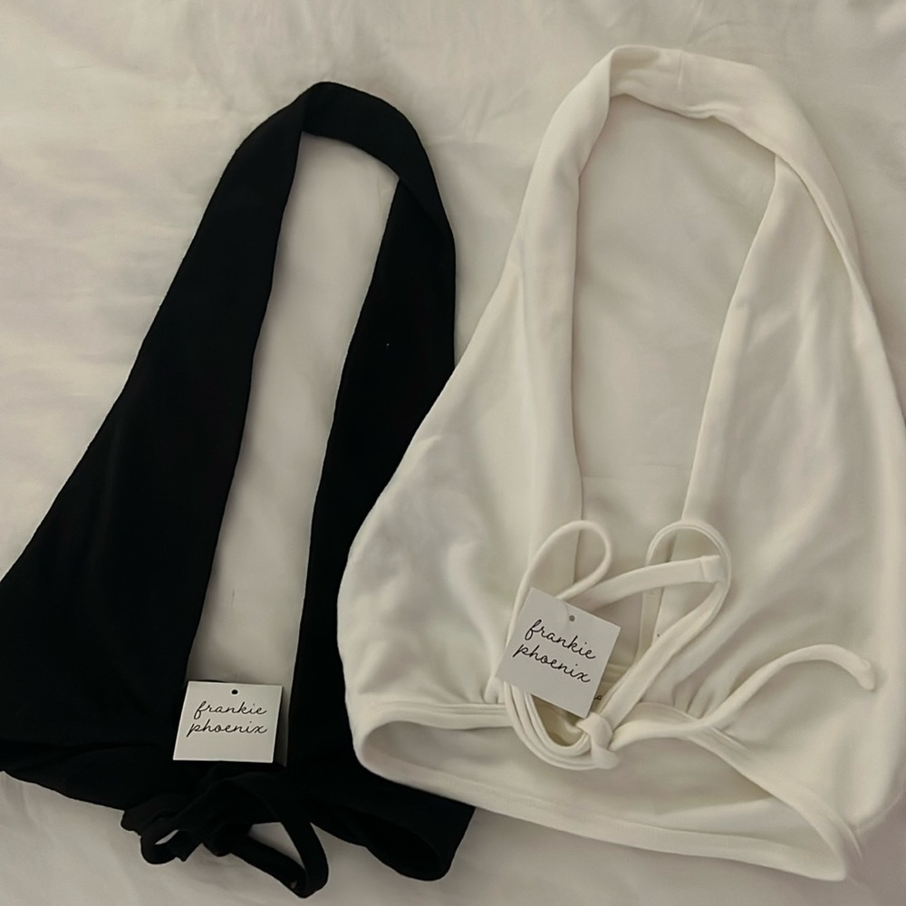 Halter White tops (2 for 1)